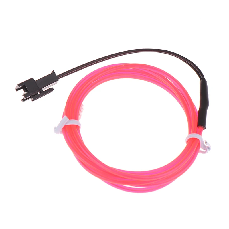 1M Neon Light Dance Party Decor Light LED Lamp Flexible EL Wire Rope Tube Strip