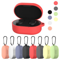 Silicone Earphone Case For Redmi AirDots 3 Earbuds Protective Sleeve Shell For Xiaomi Mi True Wireless Earbuds Basic 3 Cover