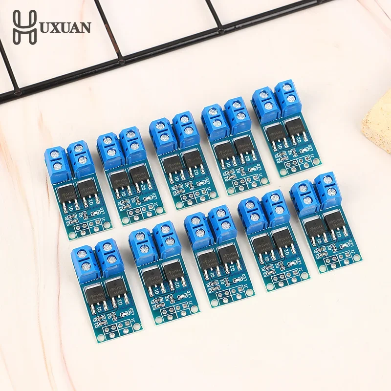 10PCS 15A 400W MOS FET Trigger Switch Drive Module DC 5V-36V PWM Regulator Control Panel Motor Control Board