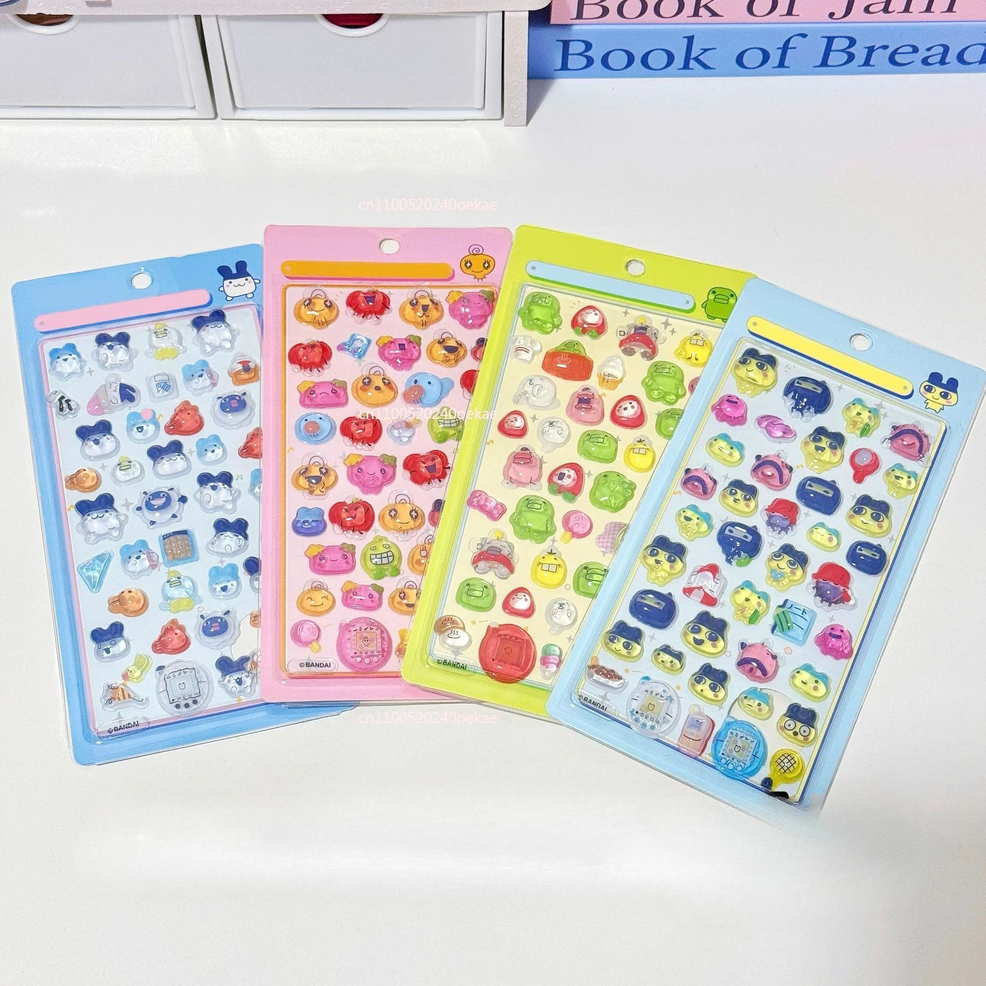 2026 ملصقات تماغوتشي الكرتون الإبداعية الطرفية جراب هاتف ملصق شفاف حساب اليد المواد صديق هدية عيد ميلاد #2