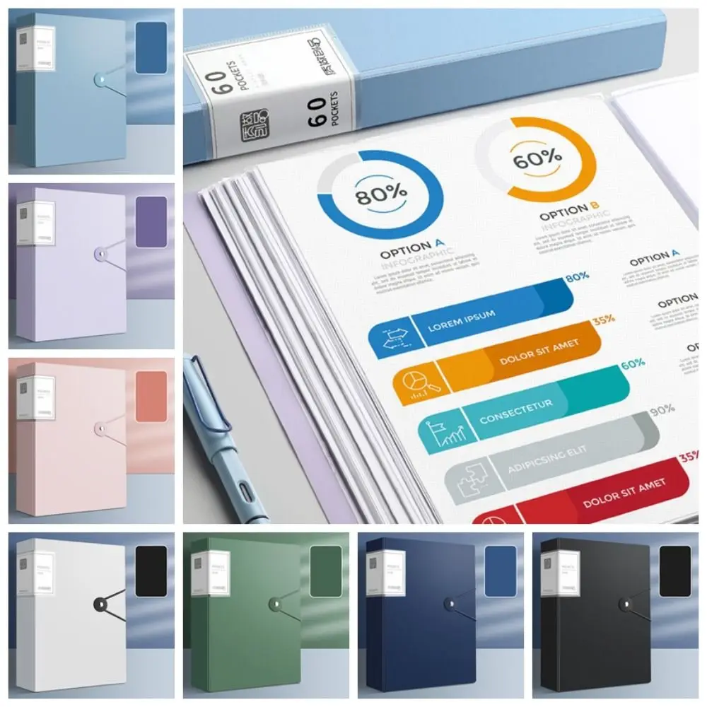 Desktop Storage A4 File Folder Multifunctional Large Capacity Document Organizer Dustproof Waterproof Document Holder Projects