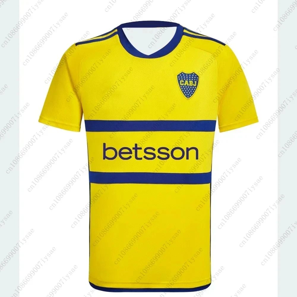 2025-26 Newest Arrive Style Boca Juniors Soccer Uniform Men Women Youth Football Jersey Adult Breathable Quick Drying Clothes