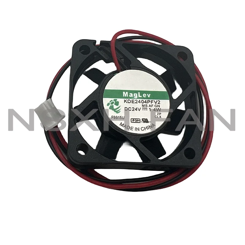 

Brand New KDE2404PFV2 4010 24V 1.4W Jianzhun 4cm 2-wire Silent Frequency Converter Fan