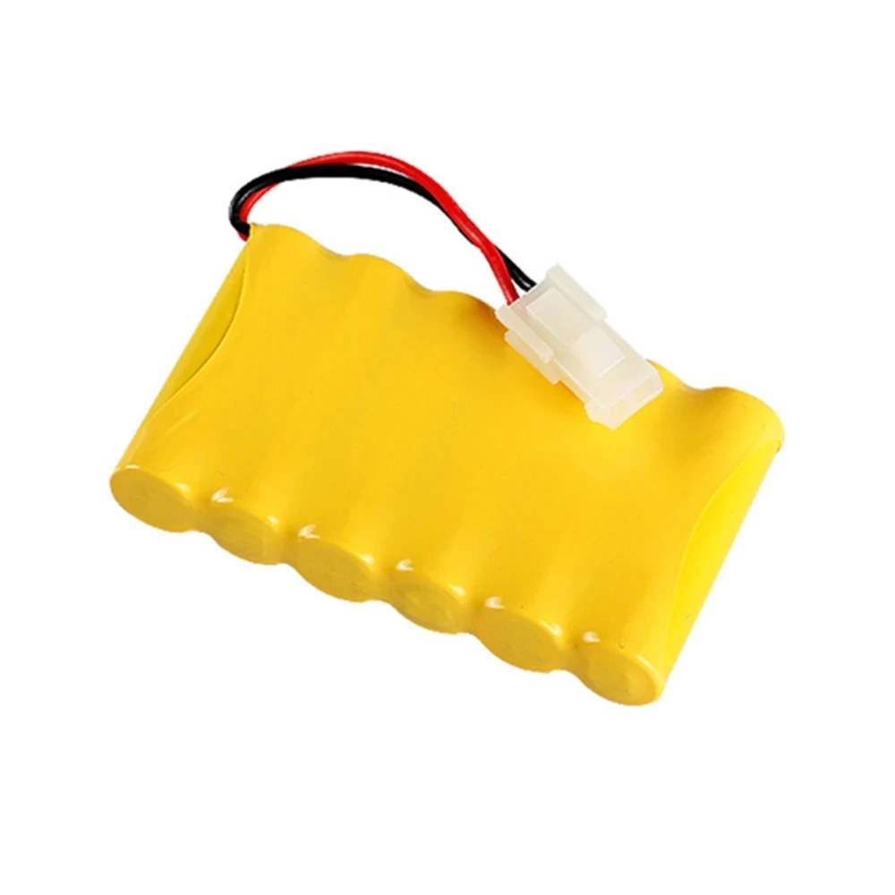 Akumulator Ni-CD 7,2 V 400 mAh do zabawek RC Huanqi 516 558 549 Samochody Czołgi Ciężarówka Łódź Części zamienne 6 * Zestaw akumulatorów AA nicd 1