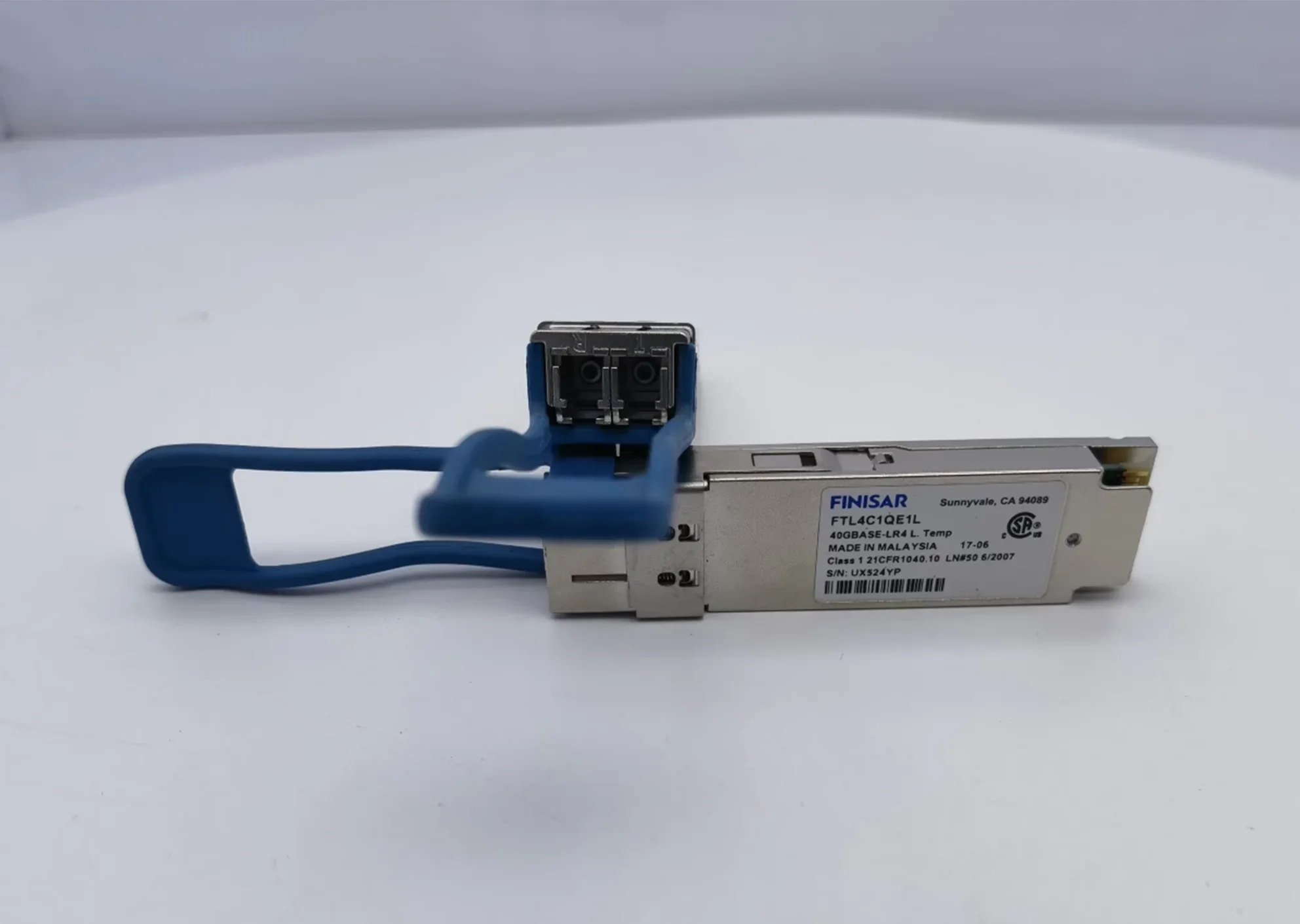 Imagem -05 - Finisar-transceptor do lc de Qsfp Transceptor 40g Ftl4c1qe1l Ftl4c1qe1c Ftl4c1qe2l-g3 10km Qsfp Mais Lr4 40gbase-lr4 lc 10km 40g Qsfp 1pc