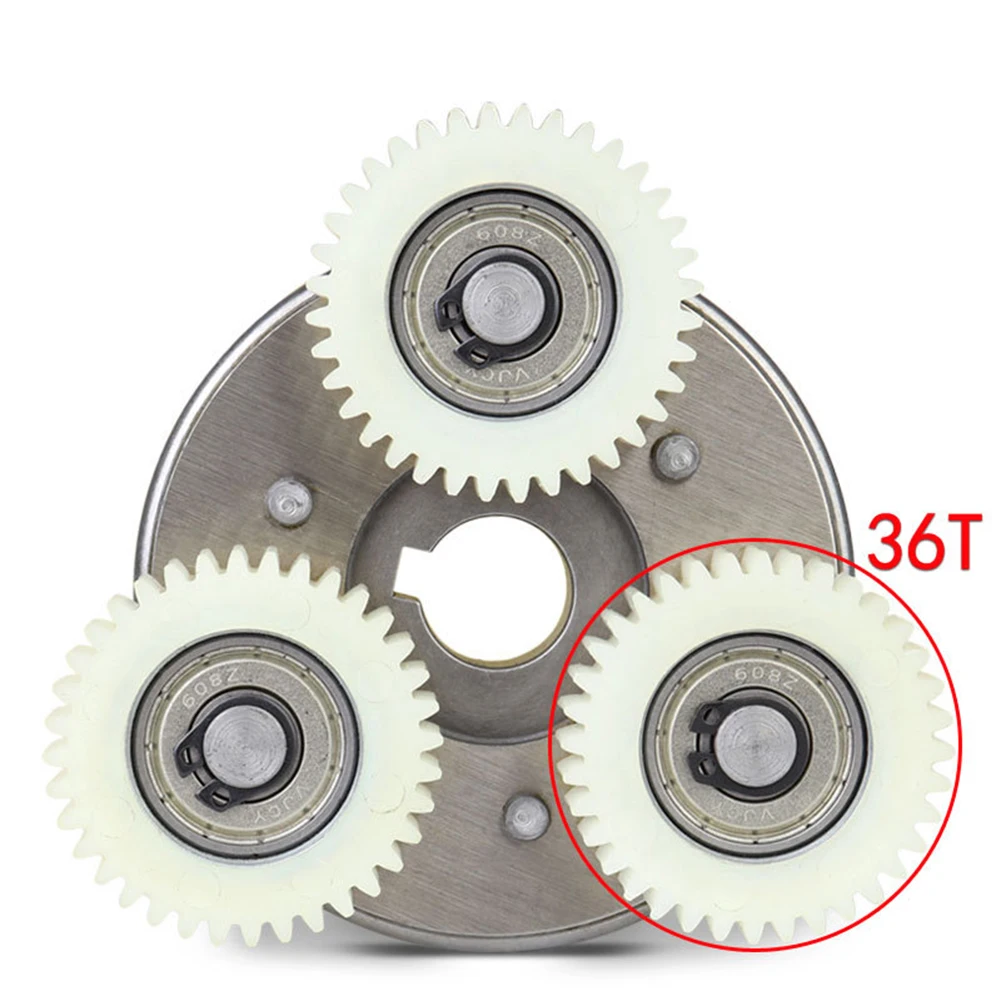 E-Bike Motor Gear Clutch Kit 36T Planetary Gear With Clutch Set For-Bafang Electric 350W Motor 47.5x13.5mm Electric Bicycle Part