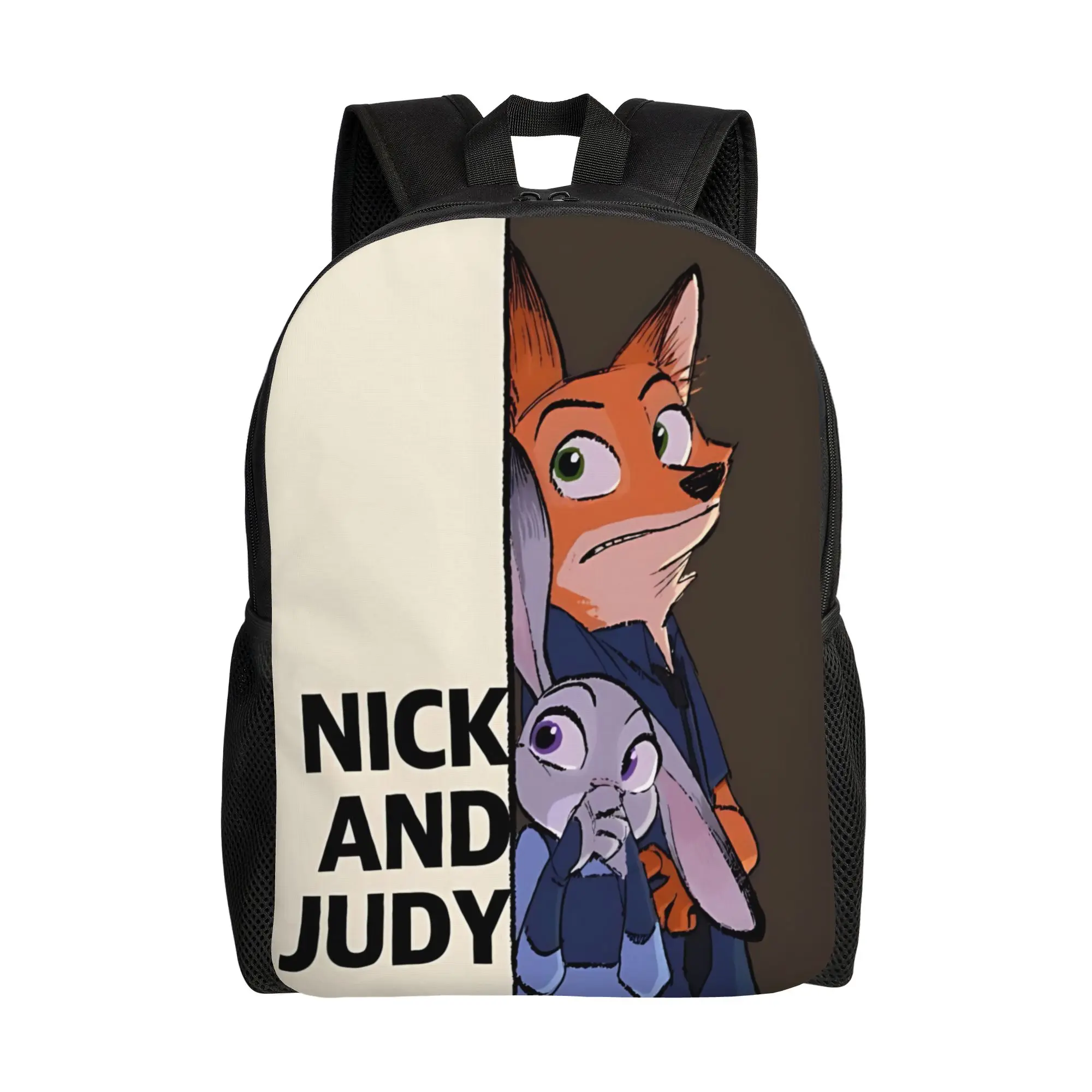 

1PC back to school Backpack Disney Zootopia 2 Daypack Judy And Nick action New Travel Zipper Closure Rucksack
