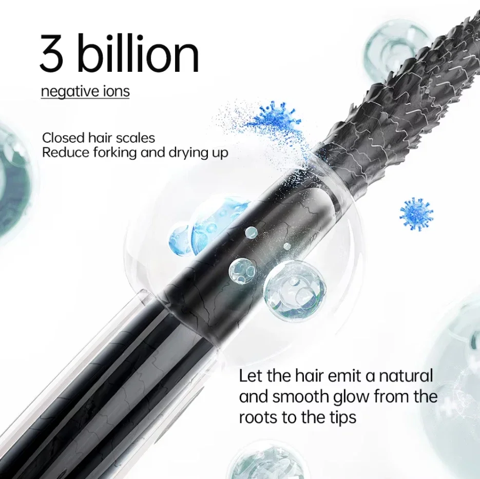 1.8m Professinal Leafless Hair Dryer Electric Hair Dryer High Speed 1600W Negative 200 Million Anion Blow Dryer Silent Hair Drye image 5