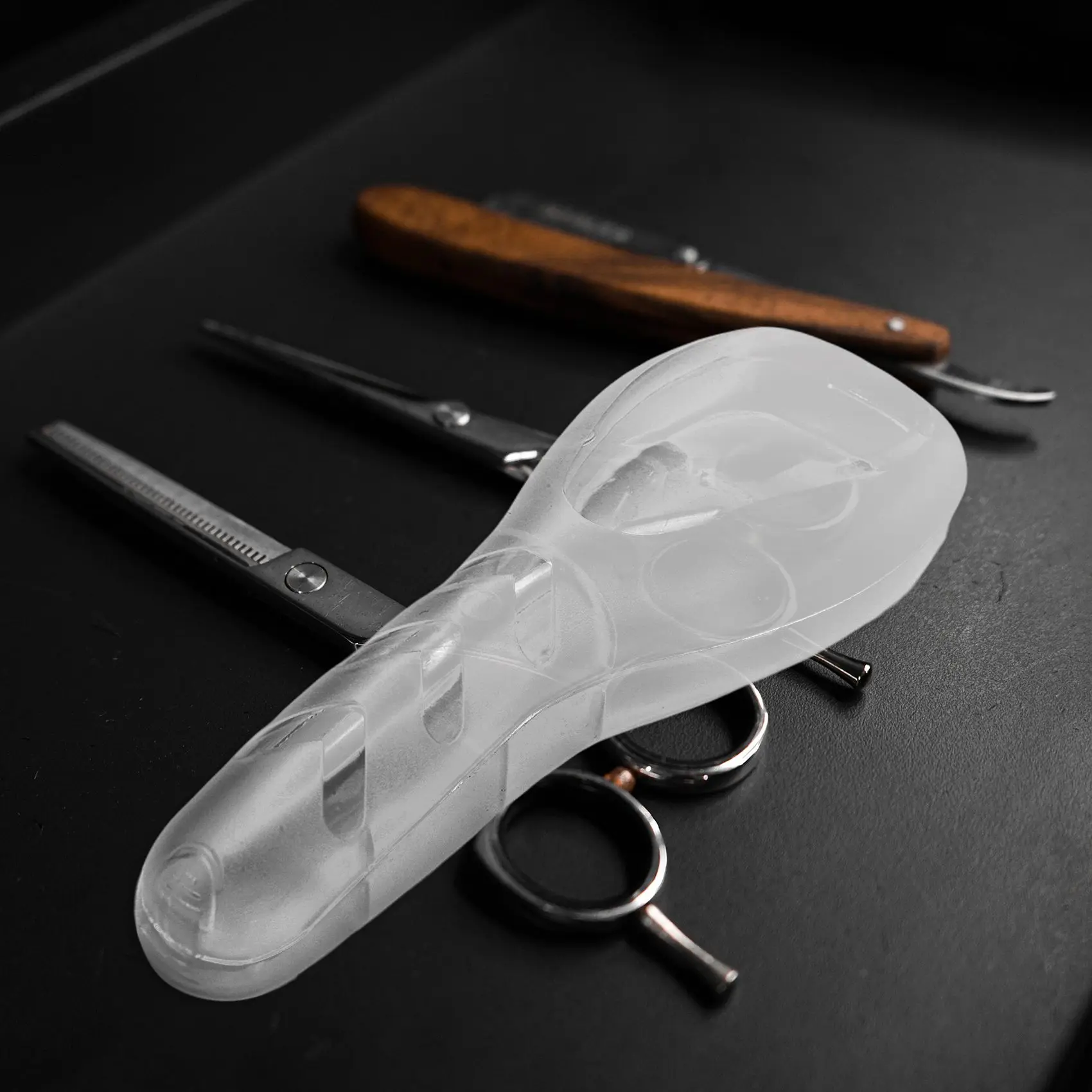 Caja de afeitar portátil para hombre, soporte para hojas de afeitar, caja de almacenamiento para máquina de afeitar, estuche de viaje para Gillette (no incluye afeitadora)