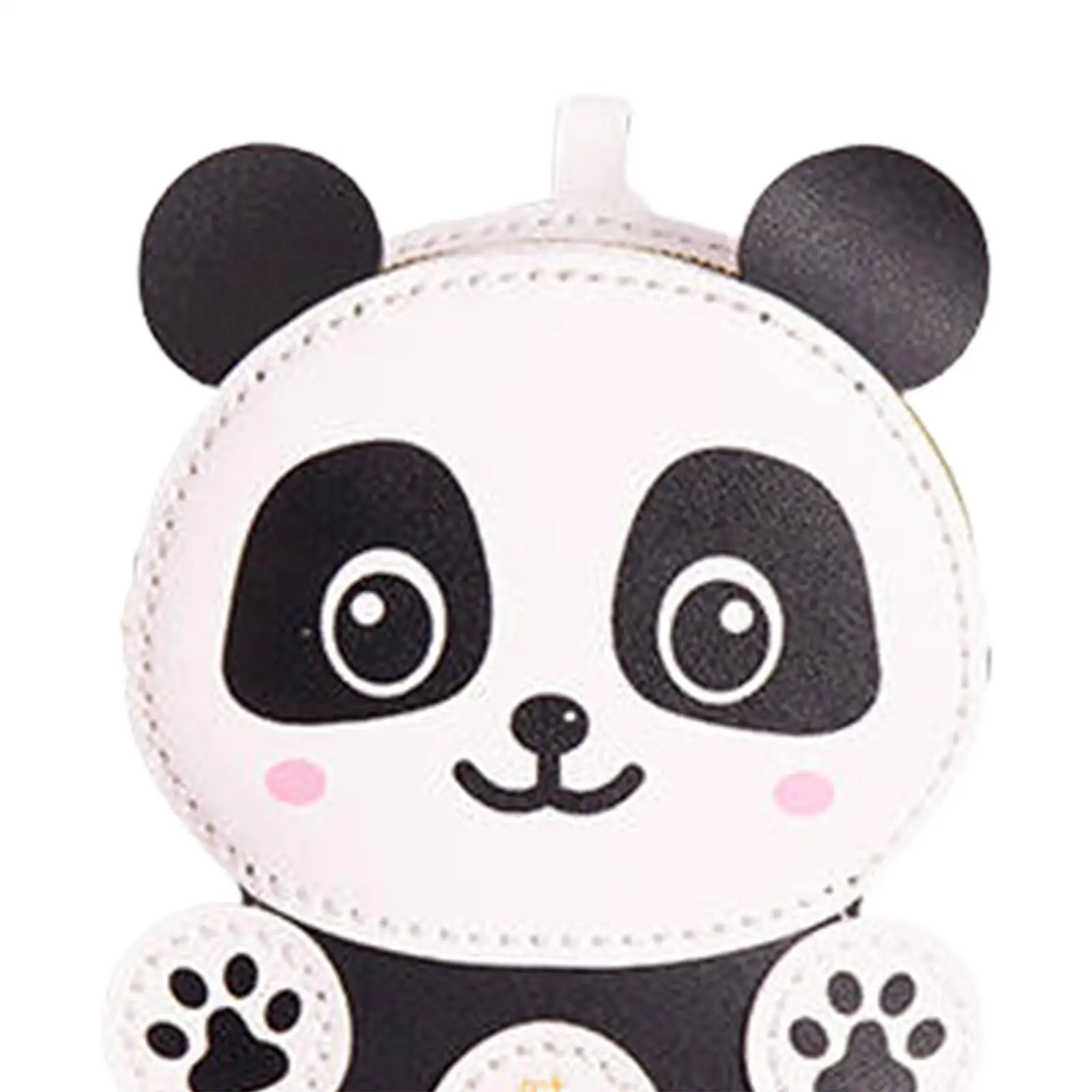 DIY Bag Making Material Kit Cartoon Panda PU Leather Hand Knitting Craft DIY Shoulder Bag Kit for Beginners Adults Kids Girls