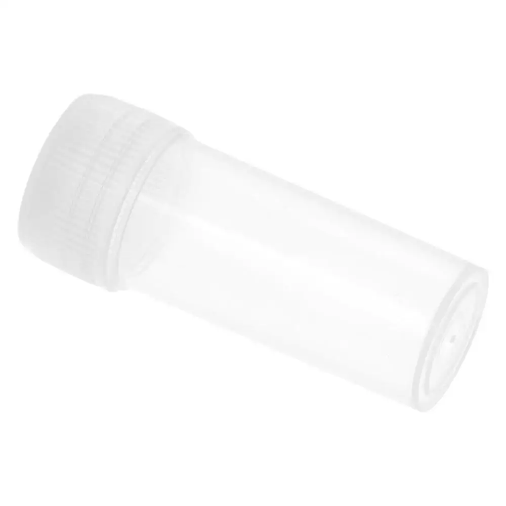 1/100Pcs Practical Translucent 5ml Plastic Sample Storage Container Bottles Vials Sample Fragrance, Beads, Liquid, Powder