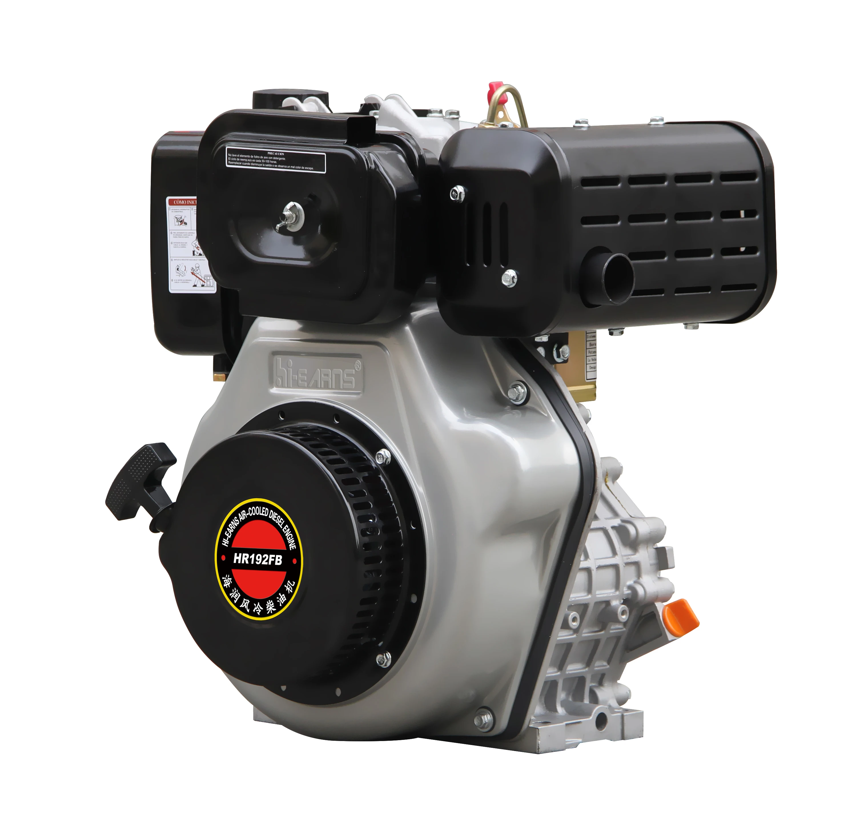 Hi-earns brand 192FBE 13h·p 3600rpm air cooled machinery Boat engines agricultural die·sel engine