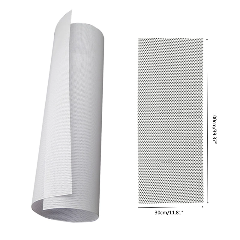 T8WC Computer Mesh Dust Filter DIY PVC PC for Case Fan Cooler Dust Filter Net for Case Dustproof Cover Chassis Dust Cover 30x