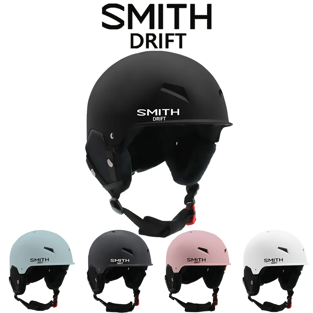 SMITH DRIFT Ski helmet overall molded ABS+PC+EPS high-quality ski helmet, outdoor sports, snowboard and skateboard safety helmet
