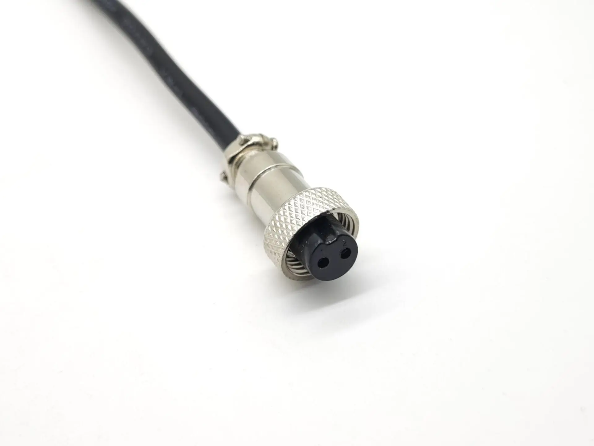GX12 2 Pin Aviation Connector 12mm Female Plug Cable Single Ended Socket Cable 2 Meter