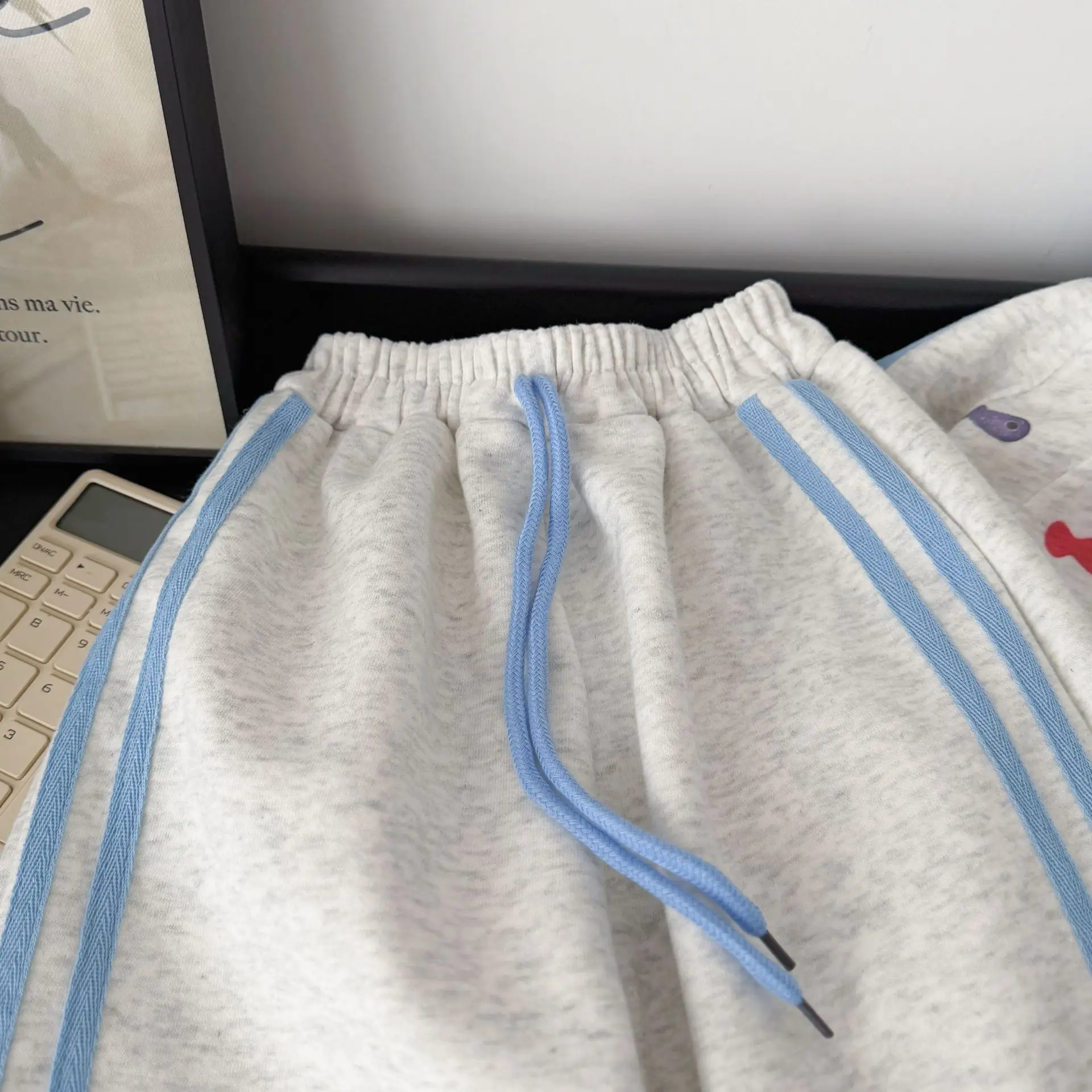 Frühling Herbst Kleinkind Jungen Mädchen Kleidungssets Baby Kinder Ozeanfisch Stickerei Reißverschlussjacke + Hose 2-teiliges Set Kinder Freizeitoutfits – Detail 9