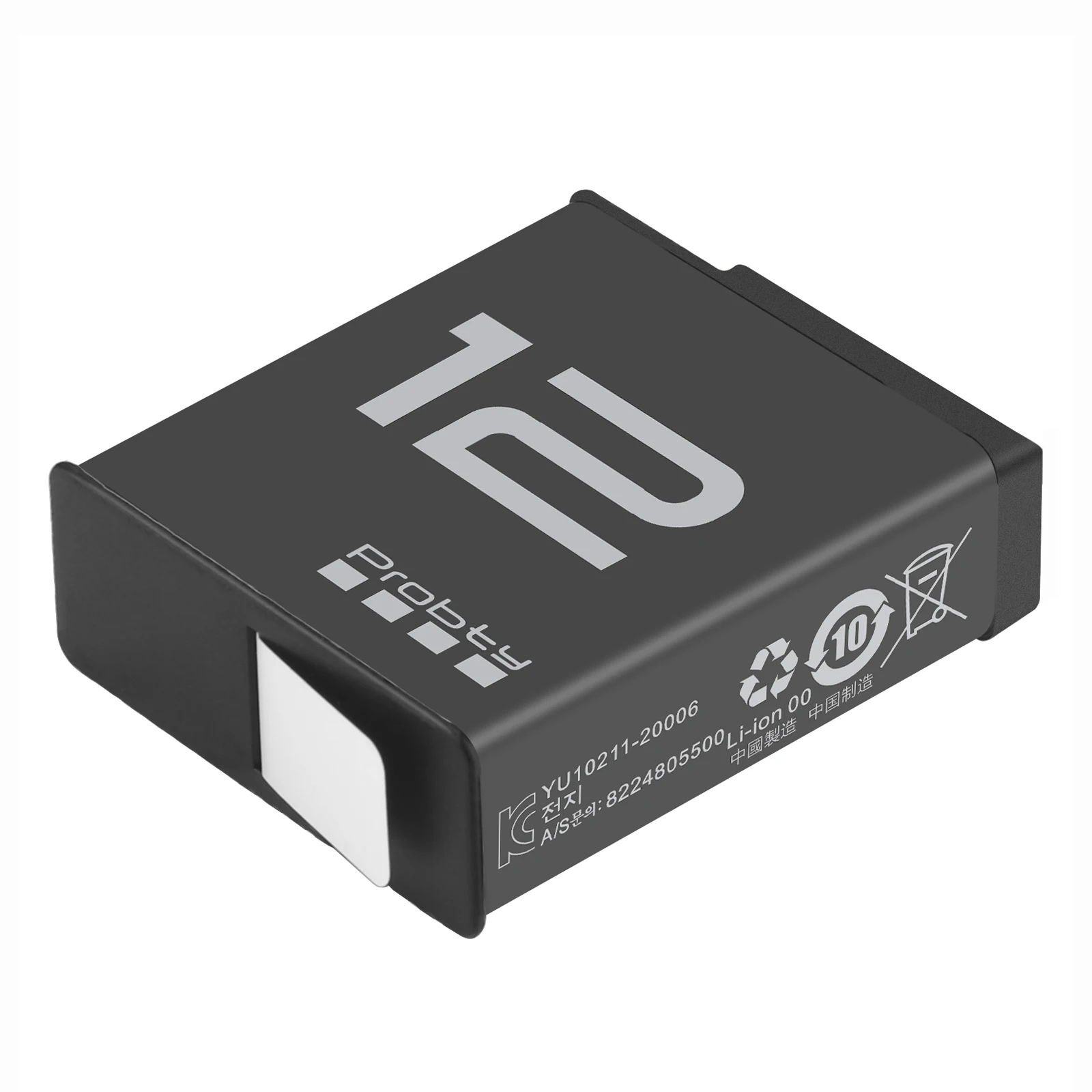 Enduro Rechargeable Battery For GoPro 12 Hero12 1850mAh 3 Slots Storage Charger Box For GoPro Hero 12 11 10 9 Accessories