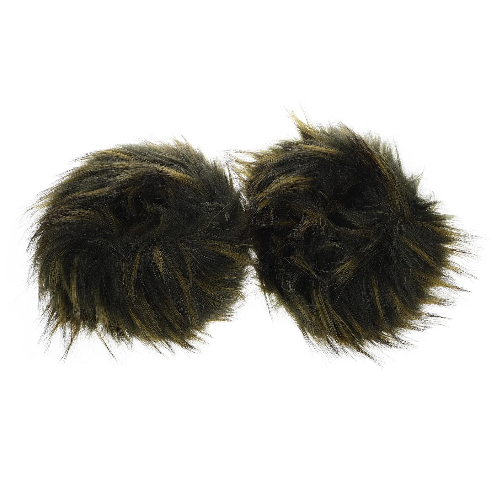 

1Pair Faux Rabbit Hair Wristbands White Warm Soft Arm Covers Winter Gloves Women Wrist Warmers Casual Formal Wrist Warmers