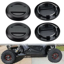 Tampa do tampão do centro do cubo para Polaris, RZR XP XP4, RS1, Turbo 1000, 1523994-655, 1522872-655, 2017 +, 4 PCes