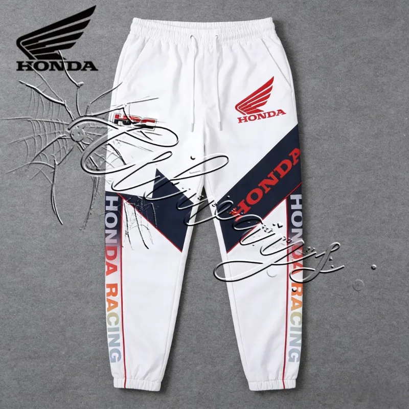 

2026 Summer New Honda Racing Fashion Outdoor Sports Speed Drying Pants Men's Casual MOTO Off Road Mountain Bike Sunscreen Pants