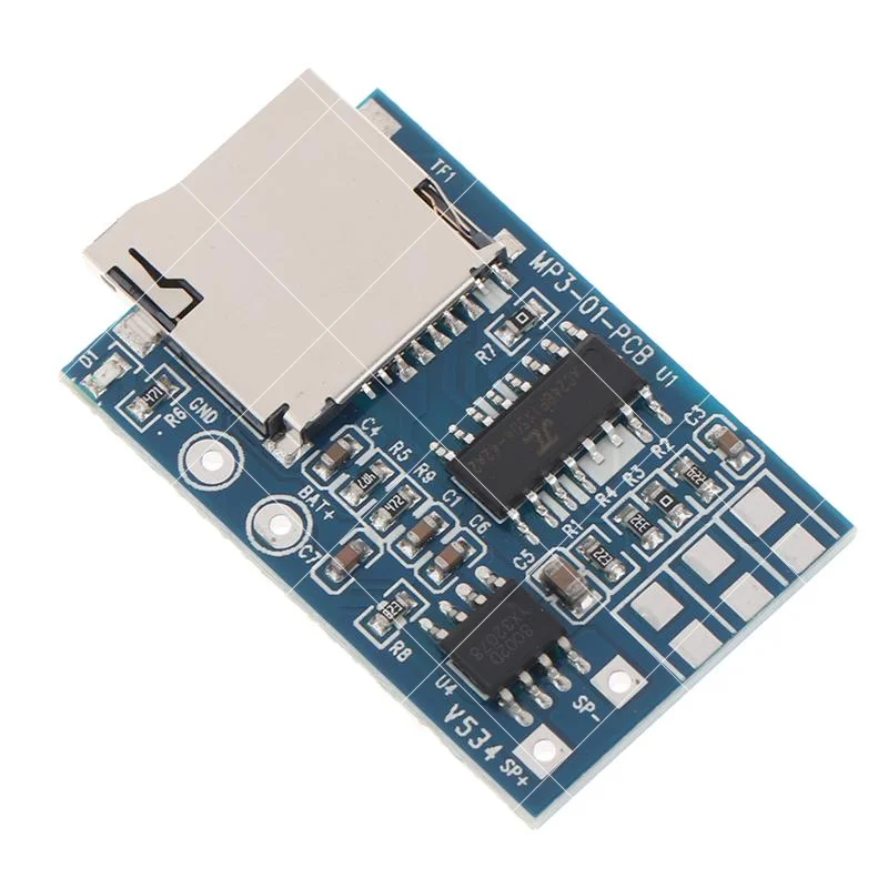 1 шт. для Arduino GM модуль питания 5 В GPD2846A TF карта MP3 декодер плата 2 Вт модуль усилителя
