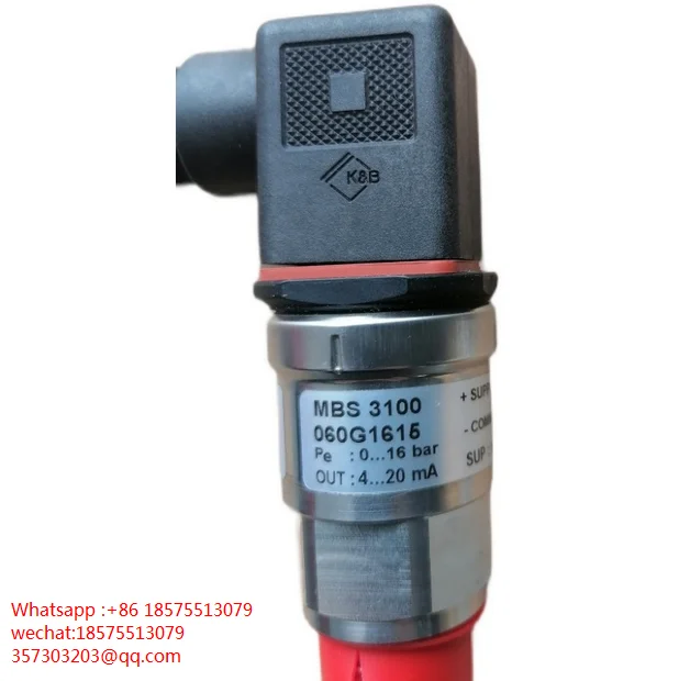 Imagem -02 - para a Danfoss Mbs3100 060g1613 060g1615 Transdutor de Pressão 06bar Mbs 3100