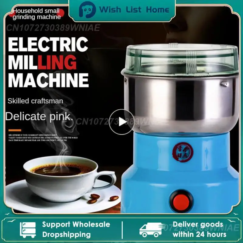 Electric Coffee Grinder Kitchen Cereal Nuts Beans Spices Grains Machine Mini Electric Food Chopper Processor Mixer