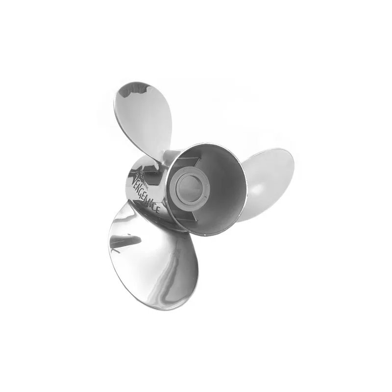 

Meury Marine New 3/4 Blades 13-3/4" Diameter Model 13" Stainless Steel Boat Outboard Propeller