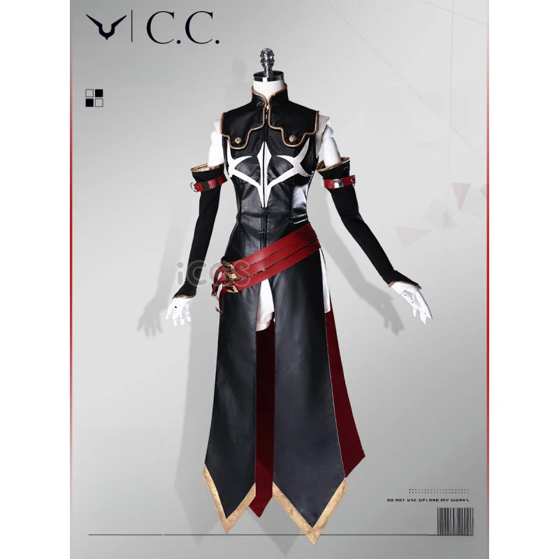 Los Caballeros Negros CC. Disfraz de Cosplay, uniforme de fiesta de Anime, ropa de juego de rol para Halloween, HCos
