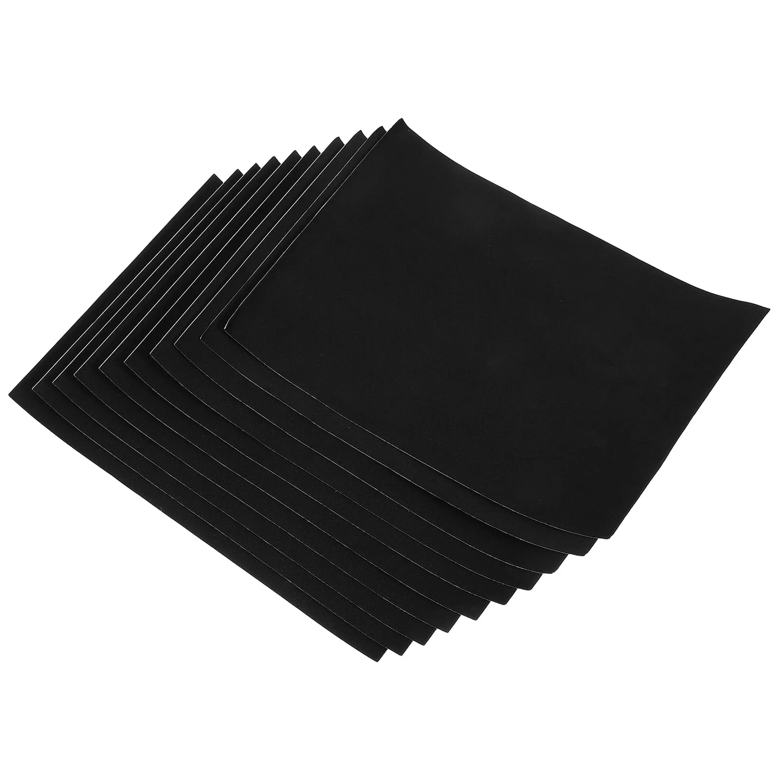 

10Pcs Self Adhesive Black Foam Pads Noise Dampening Furniture Foot Pads Shock Absorbing Floor Protectors for Home Office