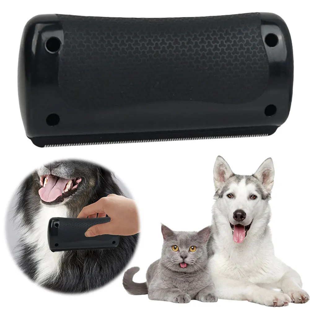 Pet Deshedding Brush Dog Hair Remover Deshedding Tool for Dogs & Cats with Long & Short Fur