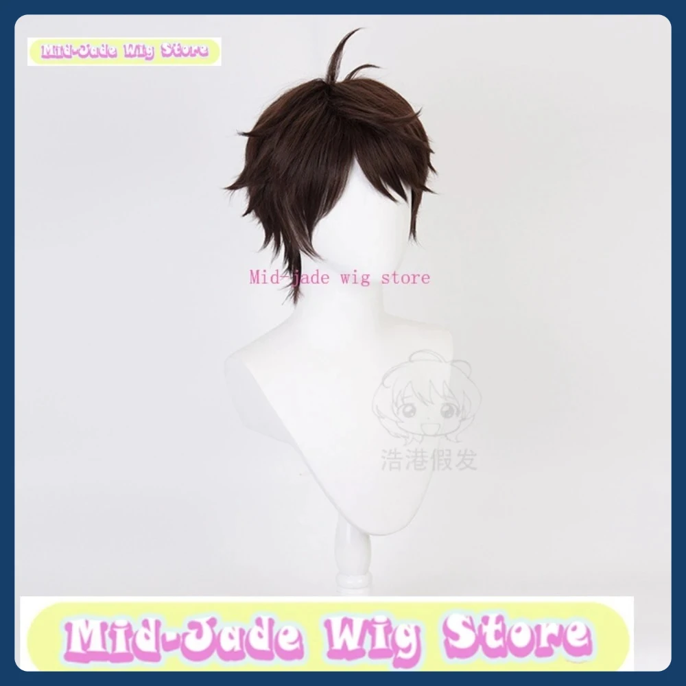 Negozio di parrucche di media giada Haikyuu! !Tooru Oikawa Parrucca Cosplay Personaggio di Halloween Restauro Costume Puntelli Prestazioni per feste