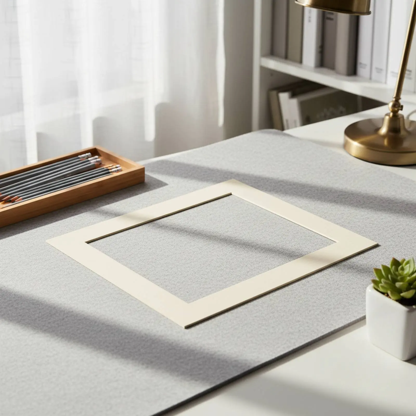 White Photo Mat Board Multiple Sizes Available Photo Frame Deluxe Mat Quality White Cardboard Frame Insert for Artists,