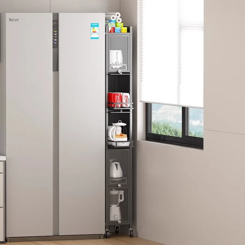 

Kitchen crevice rack, floor, multi-layer, removable, four-layer, drawer