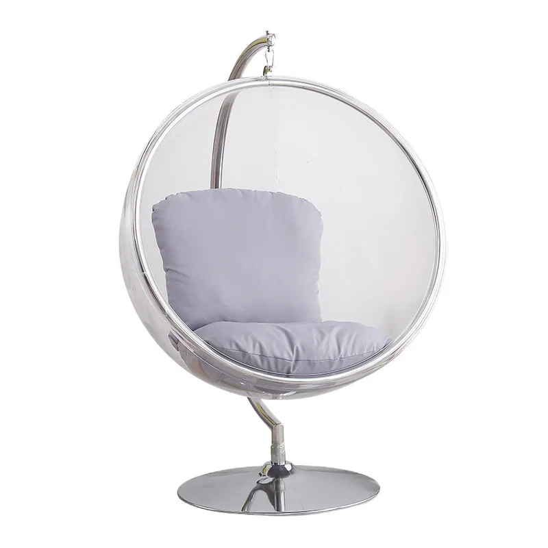 

Transparent Basket Chair Basket Courtyard Balcony Bubble Chair Villa Model Room Space Leis