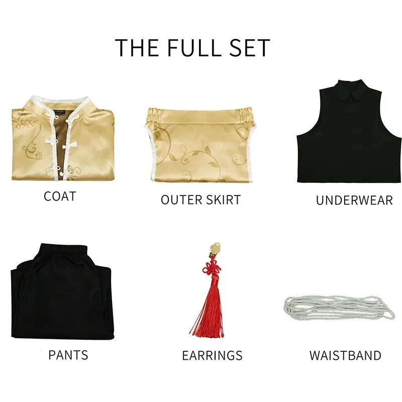 Disfraz de Anime Bachira, peluca de Cosplay de Bachira con cerradura azul, ropa de elemento chino, traje Unisex de Kung Fu Tang, disfraces de Halloween