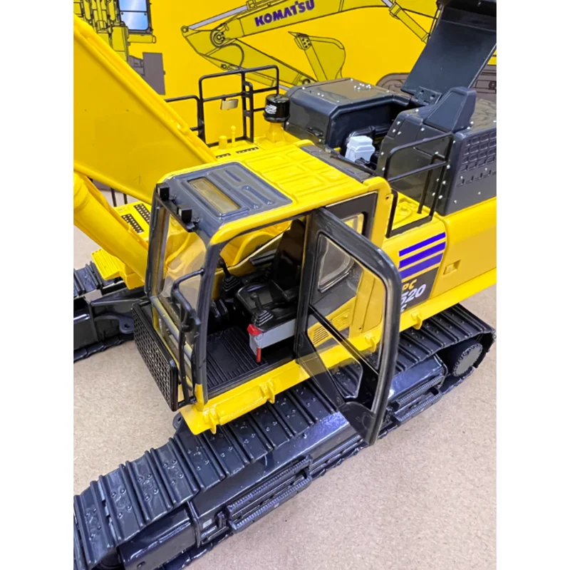 

Diecast 1:43 Scale PC520LC-11M0 Excavator Alloy Engineering Vehicle Model Collection Decoration Gift Toys Display