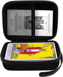 Carrying Case for Rider Tarot Deck Cards, Classic Tarot Cards Set Storage Box Only a Hard Case for Sale,Not Included Tarot Cards