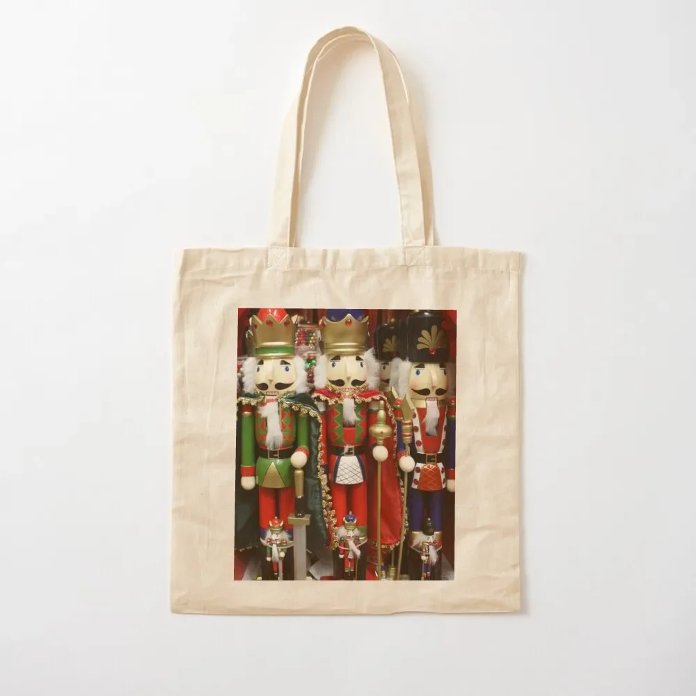 

Nutcracker Soldiers Tote Bag reusable shopping bag Women's tote bag