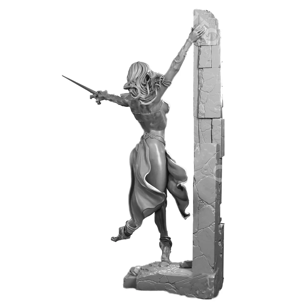 Dejah Thoris Figure 1:16 Miniature Figure Resin Model Kit Unpainted Plastic Model Kit A562