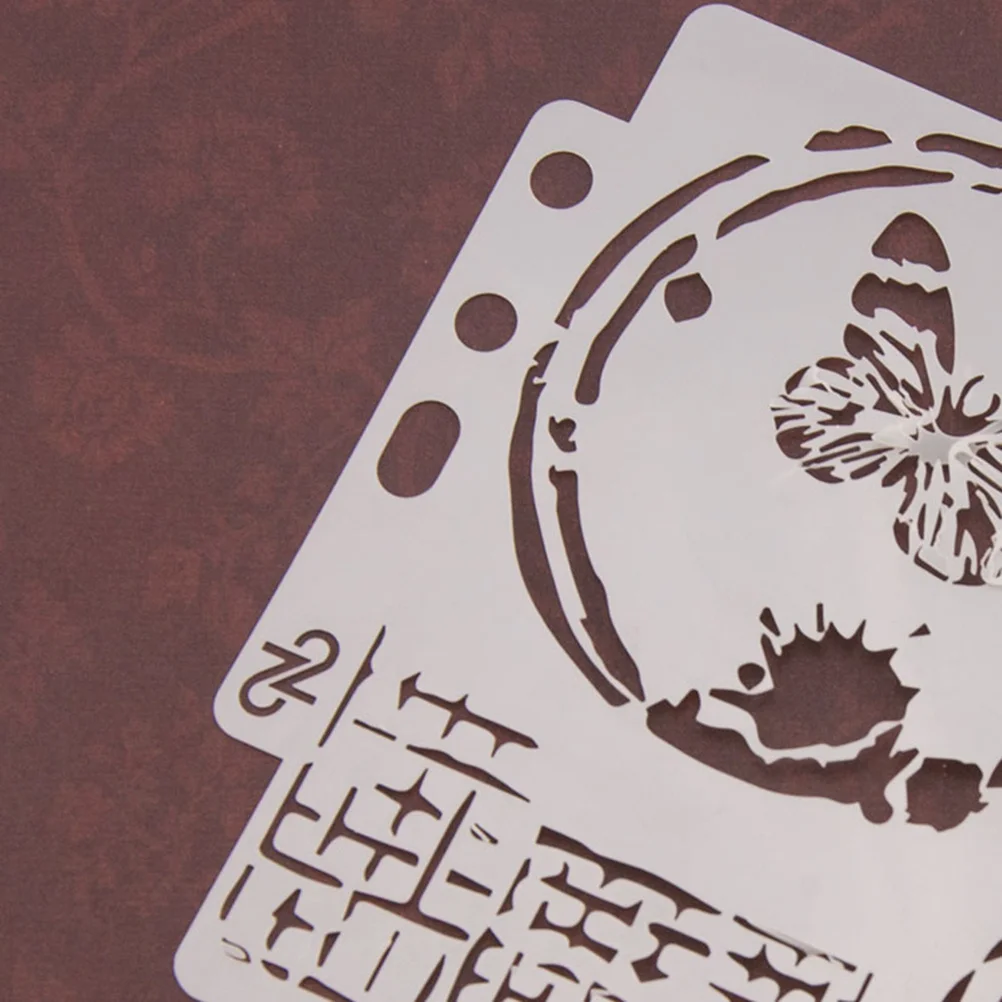 

Spray Painting Stencils Hollow Design Reusable Art Templates For Crafts Scrapbooking Diy Projects Drawing Sheet