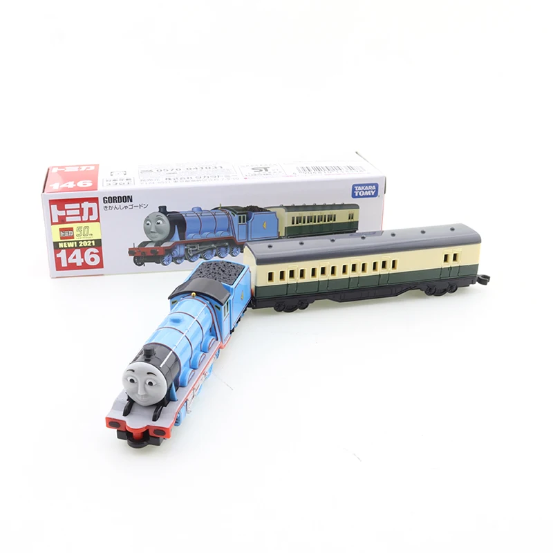 

Takara Tomy Long Type Tomica No.146 Gordon the Tank Engine Diecast Automotive Model Ornaments Cas Toys Gift Decorations