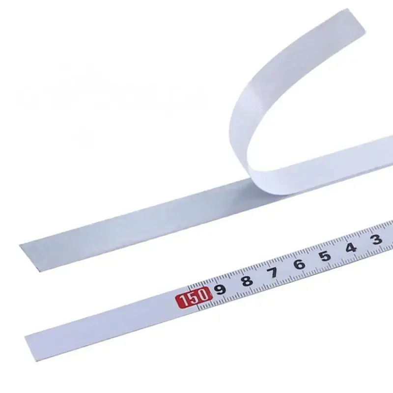 Self-Adhesive Measuring Tape Stainless Steel Workbench Ruler Adhesive Backed Tape Measure Metric Scale Rust-Proof Durable Ruler