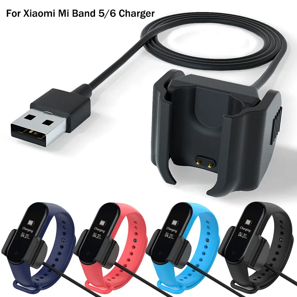 Charger For Xiaomi Mi Band 6 5  Cable Data Dock For MiBand 6 5 Charger USB OTG Adapter Station Portable fast Charging Cable