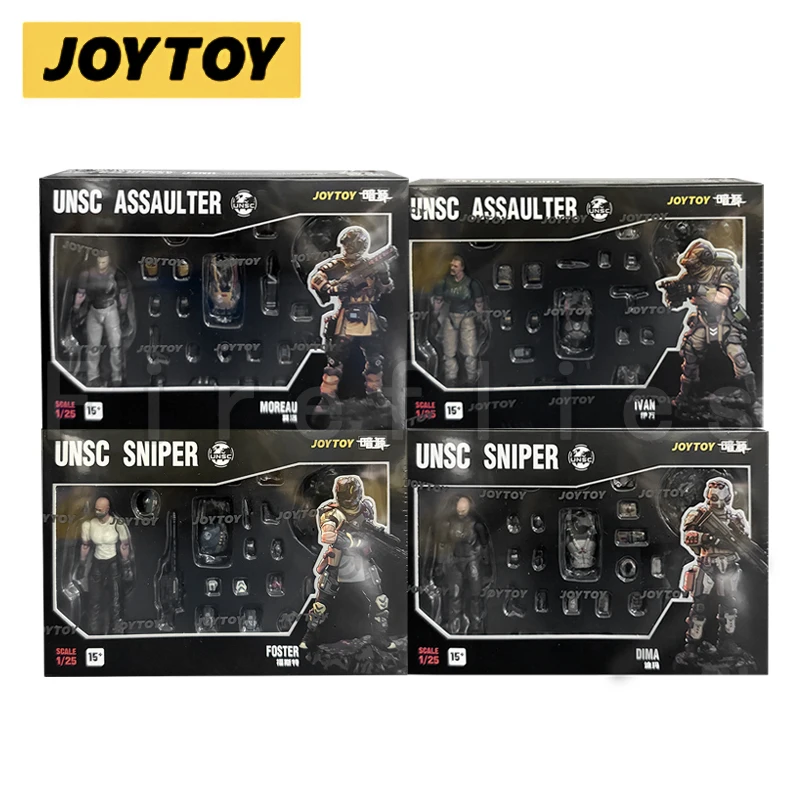 1/25 조이토이 액션 피규어 UNSC 스나이퍼 애니메이션 장난감 모델