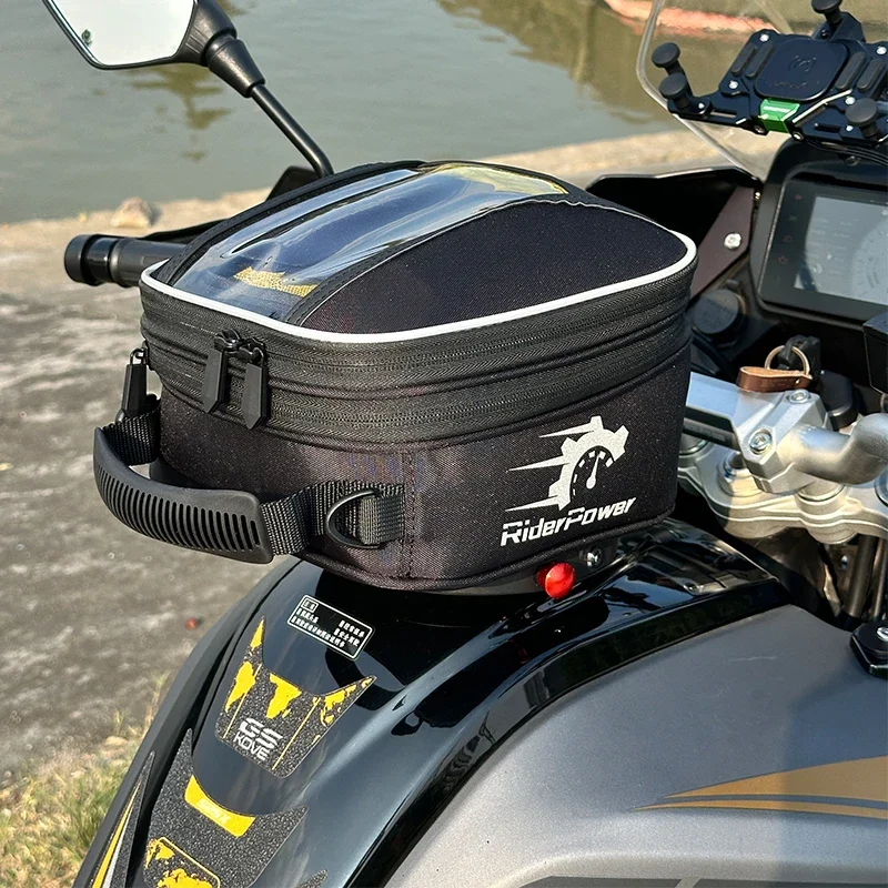 

For KOVE 525X 400F 500F 525F motorcycle quick-disconnect fuel tank bag anti-theft waterproof mobile phone navigation bag