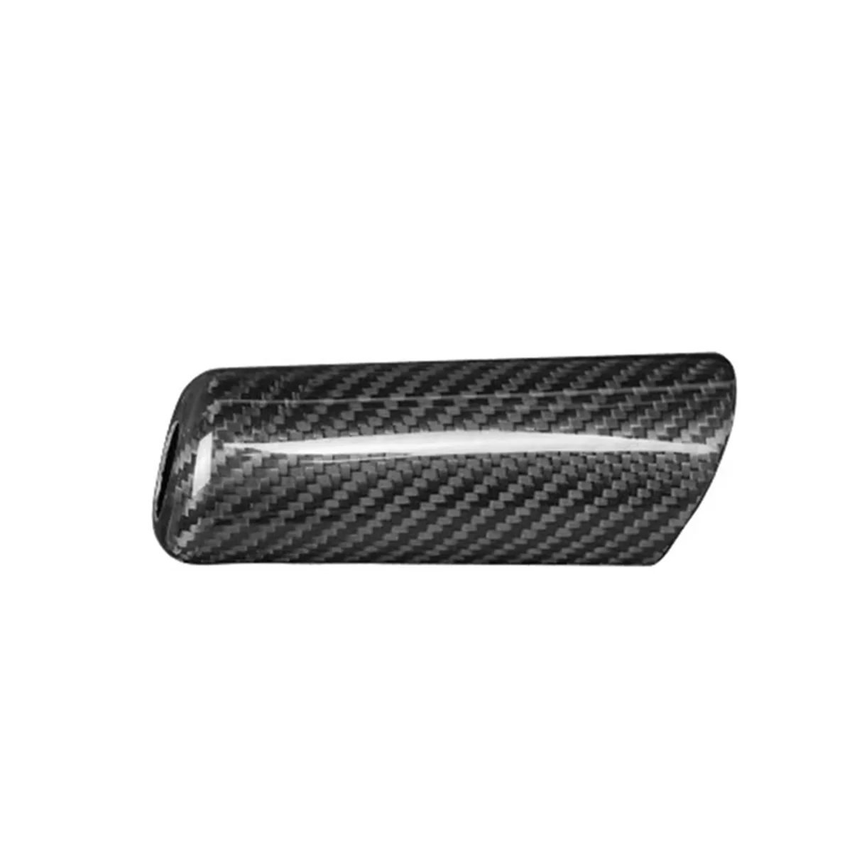 Car Carbon Fiber Interior Accessories for Fiat 500 2012-2019 Car Handbrake Decorative Cover Stickers LHD