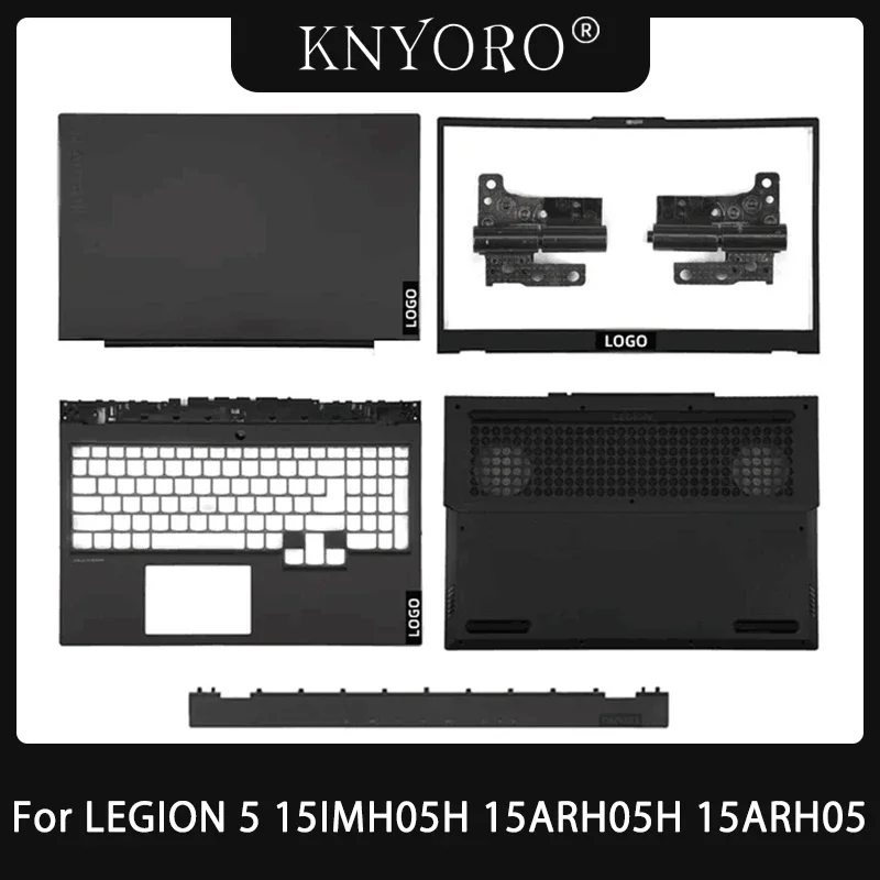 NEW For Lenovo LEGION 5 15IMH05H 15ARH05H 15ARH05 2020 Laptop LCD Back Cover Screen Bezel Hinges Top Palmrest Bottom Case Cover