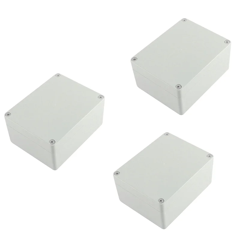 

【Rushed】3X Waterproof Plastic Electronic Enclosure Project Box 115 X 90 X 55Mm