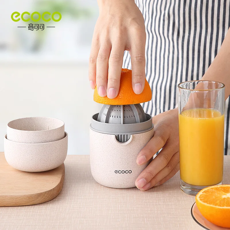 

ecoco Manual Juicer Portable Juicer Cup Simple Household Squeezer Fruit Orange Lemon Juicer Fruit Squeezer Kitchen Accessories